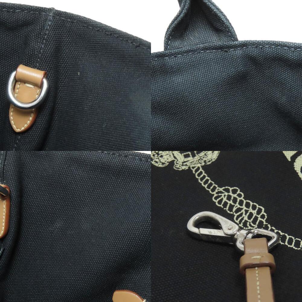 Prada Canapa 2way Tote Hand Bag Canvas - Picture 7 of 11